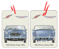 Austin Healey 100/6 1956-59 Air Freshener